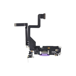 Επαφές Φόρτισης + Καλώδιο Flex για iPhone 14 Pro |  Deep Purple