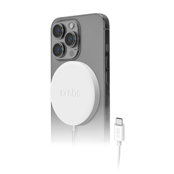 MagSafe Φορτιστής, 15W | λευκό | White | SBS