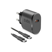 Αντάπτορας Φόρτισης USB-C 65W PD, μαύρος | SBS