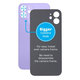 Πίσω Γυαλί με Μεγάλη Τρύπα Κάμερας για iPhone 12 | Μωβ | Purple