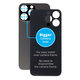 Πίσω Γυαλί με Μεγάλη Τρύπα Κάμερας για iPhone 14 Pro Max | Space Black