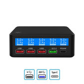 Σταθμός Φόρτισης USB με USB 3.0 & USB-C για FixPremium
