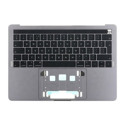 Πάνω Θήκη + Πληκτρολόγιο UK + Touch Bar + Μικρόφωνο + Ηχεία για MacBook Pro 13" A1989 (2018 - 2019) | Διαστημικό Γκρι | Space Gray