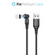 Μαγνητικό Καλώδιο Lightning / USB (1m) | Μαύρο | Black | FixPremium