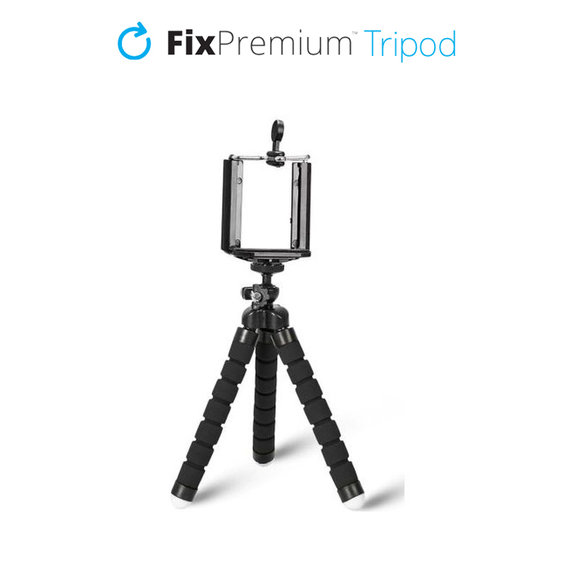 Τρίποδο για Smartphone, Μαύρο | Black | FixPremium