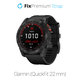 Λουράκι Σιλικόνης για Garmin (QuickFit 22mm) | Μαύρο | Black | FixPremium
