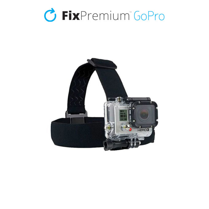 Θήκη Head Mount για GoPro | Μαύρο | Black | FixPremium