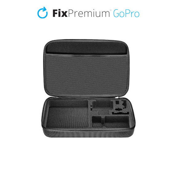 Θήκη για GoPro & Αξεσουάρ (Μέγεθος L) | Μαύρο | Black | FixPremium