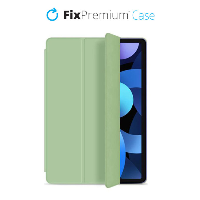 Θήκη Σιλικόνης Flip για iPad Air (4η, 5η Γενιά), Πράσινο | Green | FixPremium