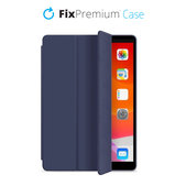 Θήκη Σιλικόνης Flip για iPad 10.2 (7η, 8η, 9η Γενιά), Μπλε | Blue | FixPremium
