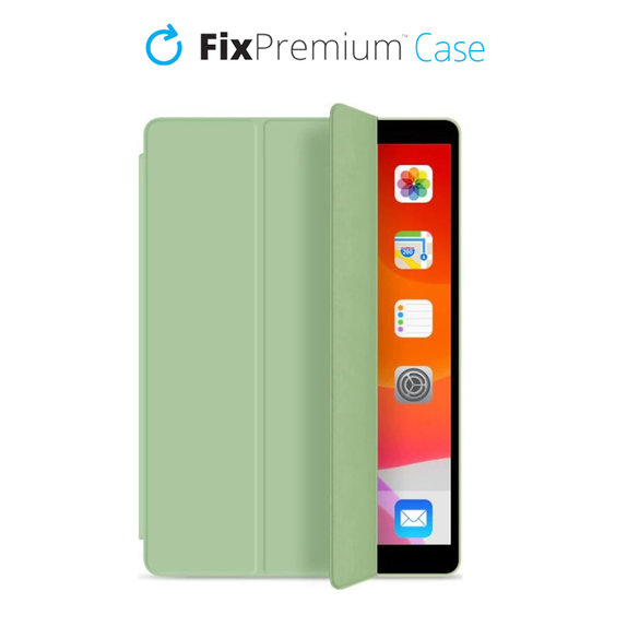 Θήκη Σιλικόνης Flip για iPad 10.2 (7η, 8η, 9η Γενιά), Πράσινο | Green | FixPremium