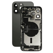 Πίσω Κάλυμμα με Μικρά Ανταλλακτικά για iPhone 14 Pro Max | Space Black