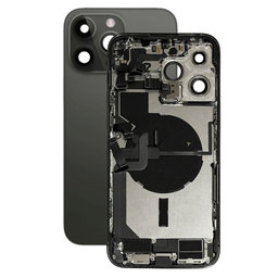 Πίσω Κάλυμμα με Μικρά Ανταλλακτικά για iPhone 14 Pro Max | Space Black