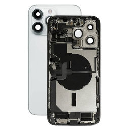 Πίσω Κάλυμμα με Μικρά Ανταλλακτικά για iPhone 14 Pro Max | Ασημί | Silver