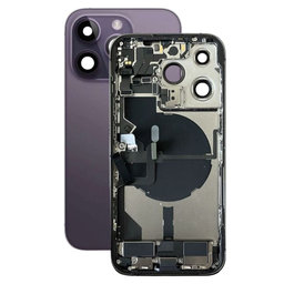 Πίσω Κάλυμμα με Μικρά Ανταλλακτικά για iPhone 14 Pro | Deep Purple