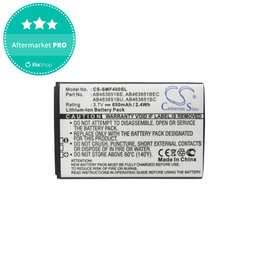 Battery για Samsung C | F | I | J | L | M | P | Rex | S-series | AB463651BE | AB463651BEC | AB463651BC | AB463651BU | 650mAh | HQ