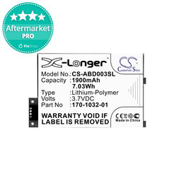 Battery για Amazon Kindle 3 | 3 Wi-fi | 3G | Graphite | 170-1032-01 | S11GTSF01A | 1900mAh | HQ