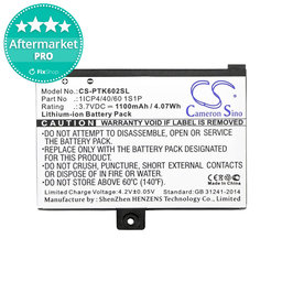 Battery για PocketBook Pro 602 | 603 | 612 | 902 | 903 | 912 | 920 | 920.W | 1ICP4/40/60 | 1S1P | 1100mAh | HQ