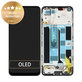 Συγκρότημα οθόνης για Realme 8, RMX3085, Cyber Black, Service Pack
