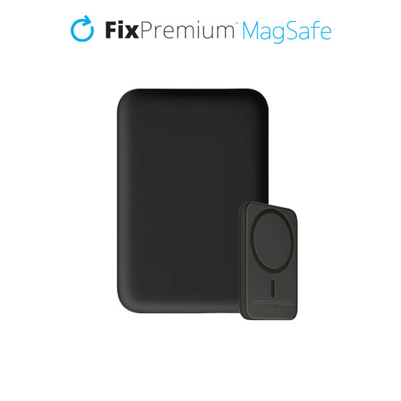MagSafe PowerBank 5000mAh | μαύρο | black | FixPremium