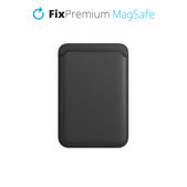 Θήκη MagSafe Wallet, Μαύρο, Black, FixPremium