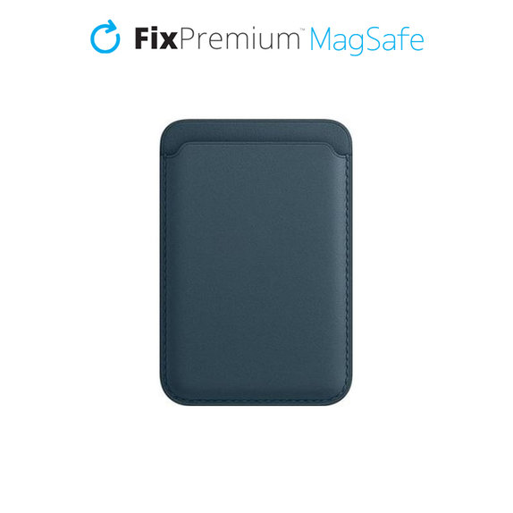 Θήκη MagSafe Wallet, Μπλε, Blue, FixPremium