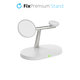 Βάση MagSafe 3σε1 για iPhone, Apple Watch & AirPods, Λευκό | White | FixPremium