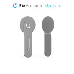 Αναδιπλούμενη Βάση 3σε1 για iPhone, Apple Watch & AirPods, Μαύρο | Black | FixPremium