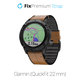 Δερμάτινο Λουράκι για Garmin (QuickFit 22mm) | light brown | FixPremium