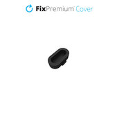 Κάλυμμα Θύρας Φόρτισης για Ρολόι Garmin | Μαύρο | Black | FixPremium
