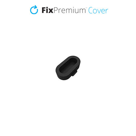 Κάλυμμα Θύρας Φόρτισης για Ρολόι Garmin | Μαύρο | Black | FixPremium