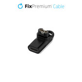 Αντάπτορας USB-C για Θύρα Garmin για Watch | μαύρο | Black | FixPremium