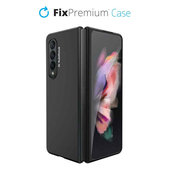 Θήκη σιλικόνης για Samsung Z Fold 3, Μαύρο, Black, FixPremium
