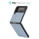 Θήκη Carbon για Samsung Z Flip 3 | Μπλε | Blue | FixPremium