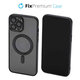 Θήκη Crystal s MagSafe για iPhone 12 Pro Max, Μαύρο, Black, FixPremium