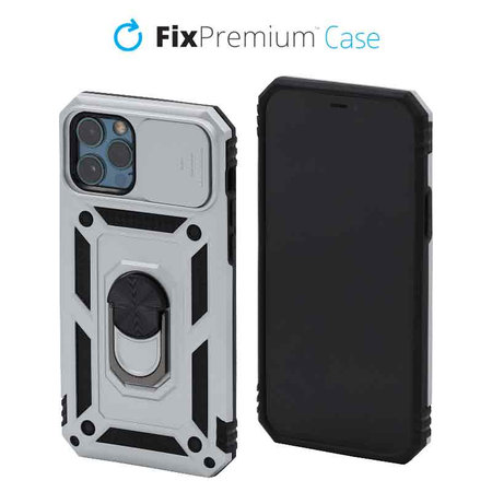 Θήκη CamShield για iPhone 12 & 12 Pro | Λευκό | White | FixPremium