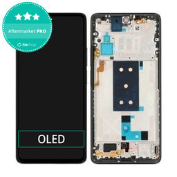 OLED/LCD Display Assembly για Xiaomi Poco F4 5G | 22021211RG | 22021211RI | Μαύρο, Black