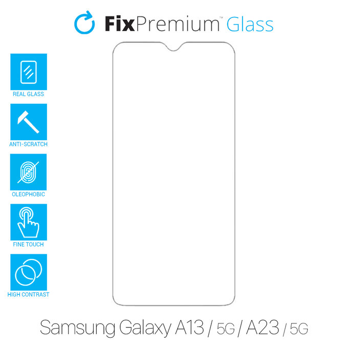 Προστατευτικό Γυαλί για Samsung A13 | A13 5G | A23 & A23 5G | FixPremium