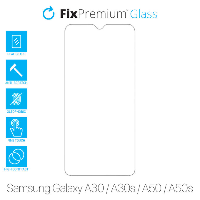 Προστατευτικό Γυαλί για Samsung A30 | A30s | A50 & A50s | FixPremium