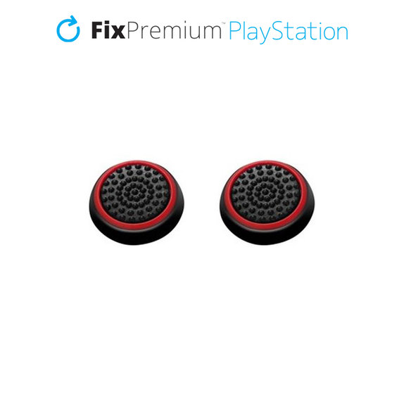 Καλύμματα Λαβής Controller PS4/PS5 | Σετ 2τμχ | Κόκκινο | Red | FixPremium