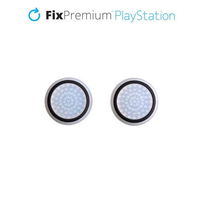 Καλύμματα Λαβής Controller PS4/PS5 | Σετ 2τμχ | transparent black | FixPremium