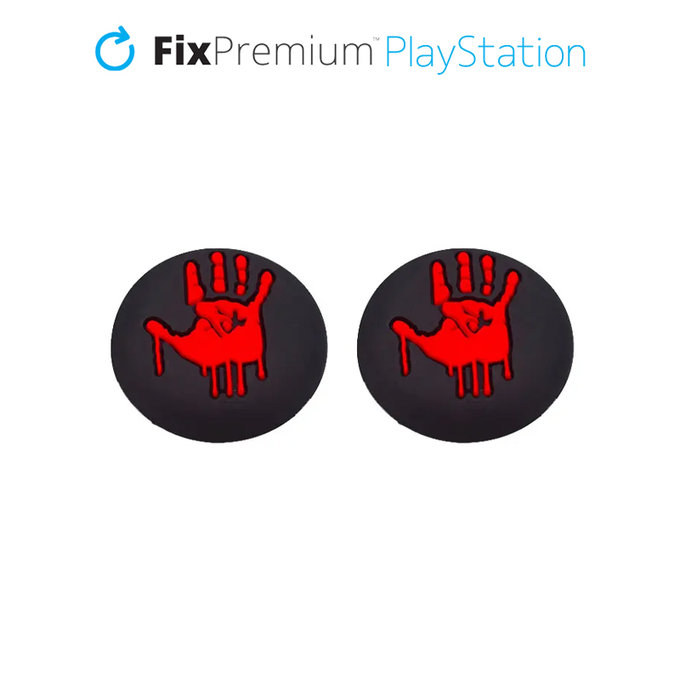 Καλύμματα Λαβής Controller PS4/PS5 Bloody Hands | Σετ 2τμχ | FixPremium