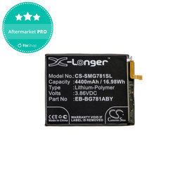 Battery για Samsung A52 A525F | A526B | A52s 5G A528B | S20 FE G780F | EB-BG781ABY | EB-BG781ABE | EB-BG781ABU | 4400mAh | HQ
