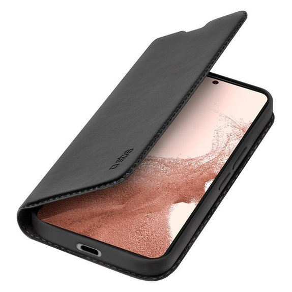 Θήκη Βιβλίο Πορτοφόλι Lite για Samsung S23+, Μαύρο, Black, SBS