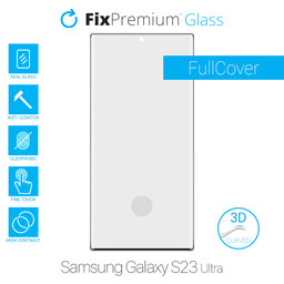 FullCover Glass - 3D Προστατευτικό Γυαλί για Samsung S23 Ultra | FixPremium