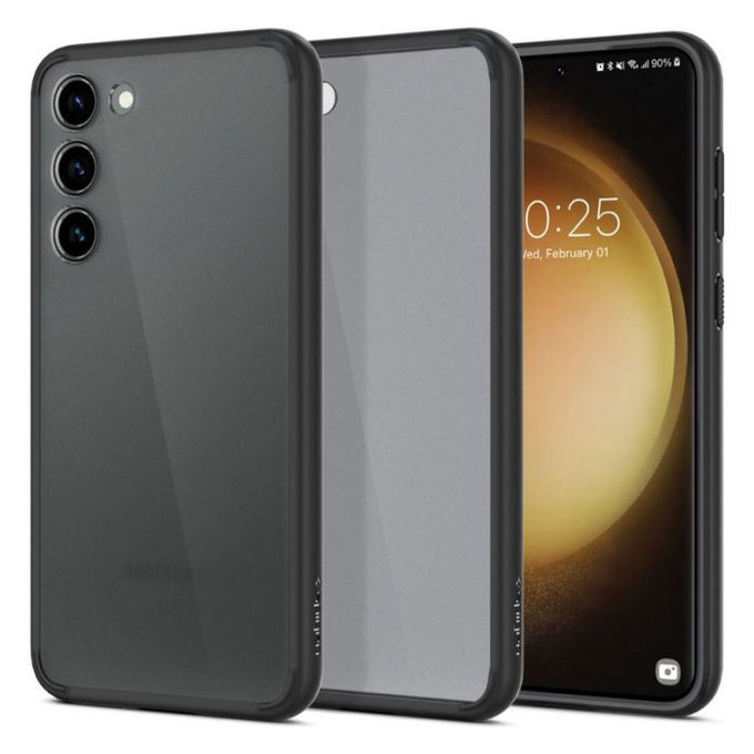 Θήκη Ultra Hybrid για Samsung S23 | Frost Black | Spigen