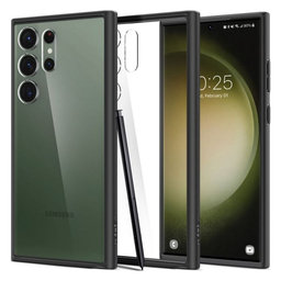 Θήκη Ultra Hybrid για Samsung S23 Ultra | Matte Black | Spigen