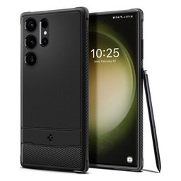 Θήκη Rugged Armor για Samsung S23 Ultra | Matte Black | Spigen