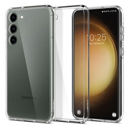 Θήκη Ultra Hybrid για Samsung S23 | Crystal Clear | Spigen