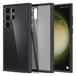 Θήκη Ultra Hybrid για Samsung S23 Ultra | Frost Black | Spigen